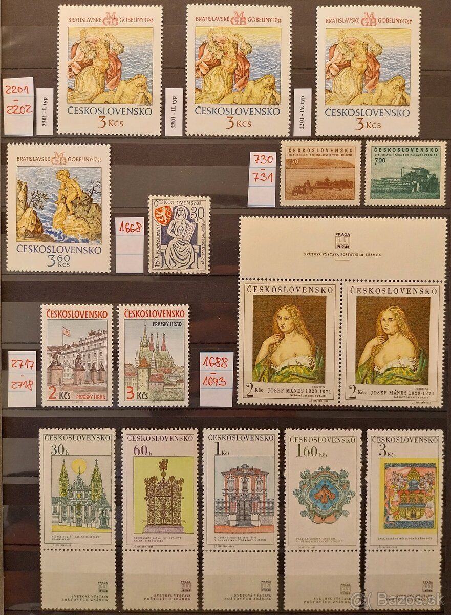 Známky ČSR – 2 - 3