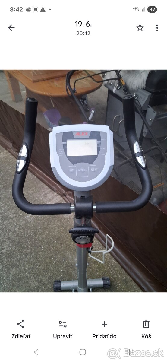 Predam stacionarny bicykel - 3