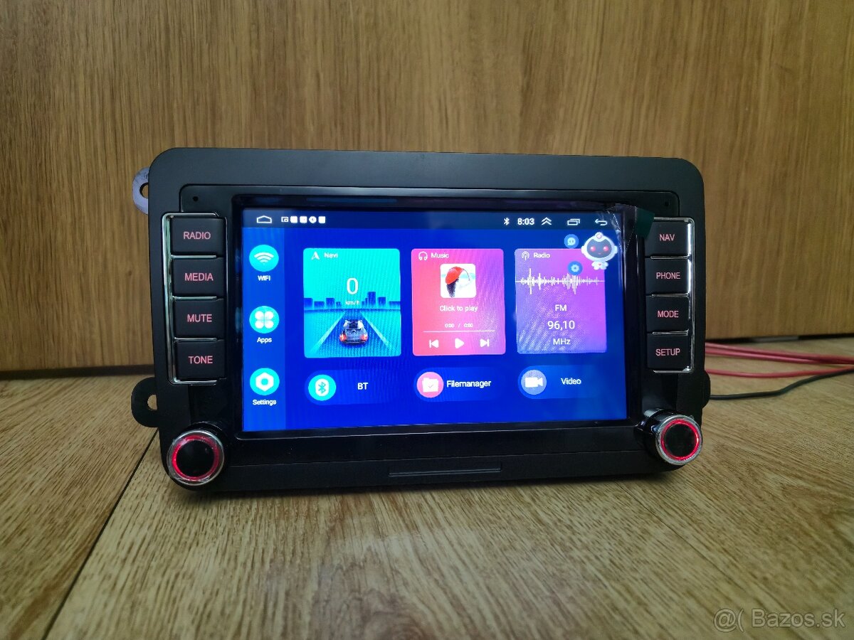 ✅2DIN 7" ANDROID AUTORÁDIO VW SEAT SKODA✅ - 3