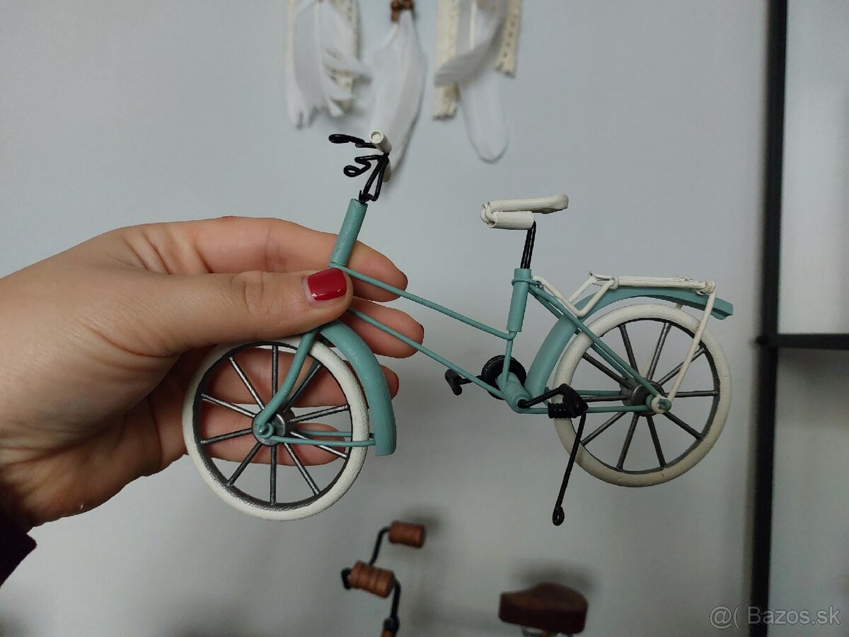 Dekorácie motorka, bicykel, guľa, figúrka - 3