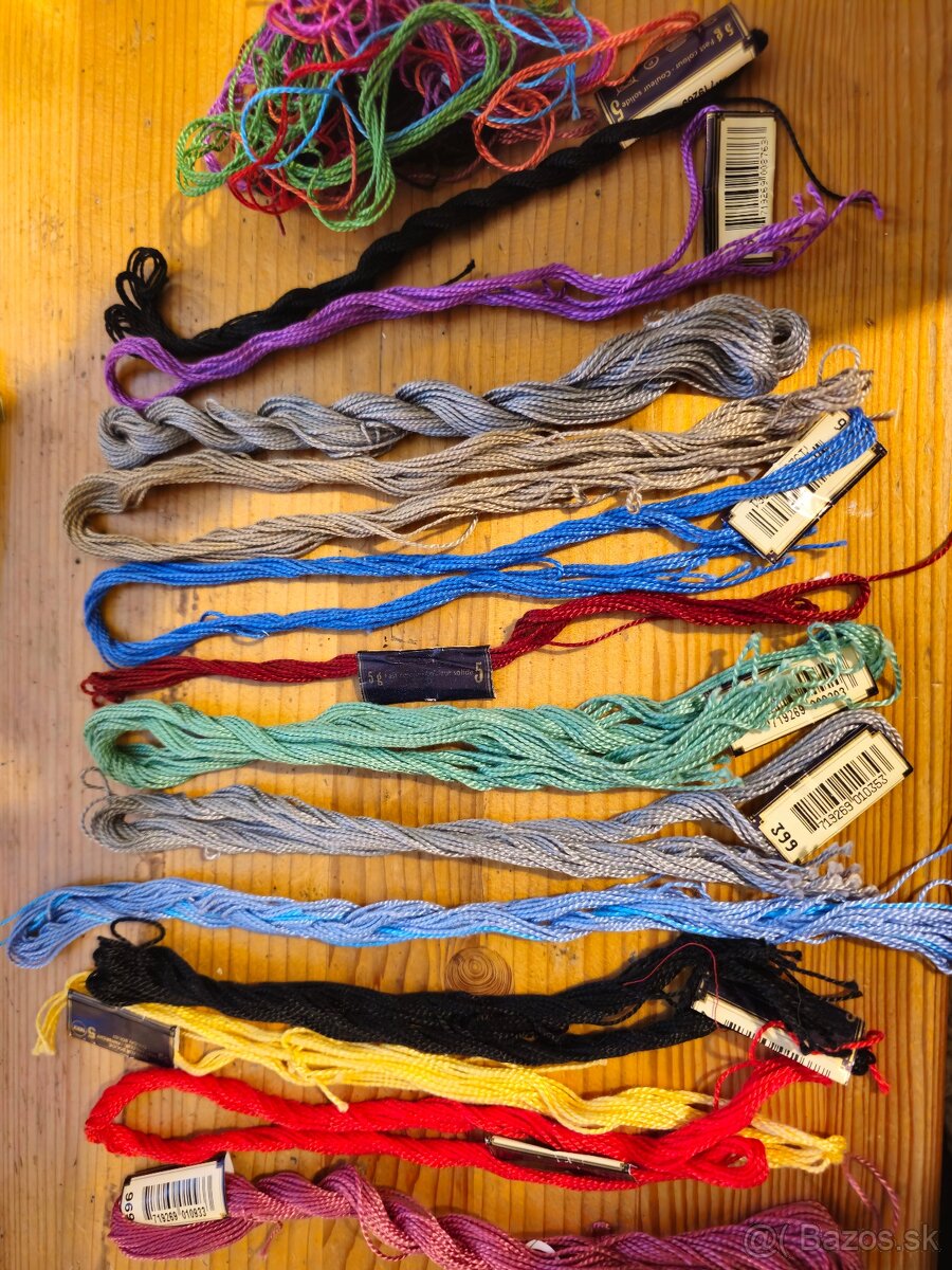 Vyšícvacue bavlnkyvyšívacie bavlnky - 3