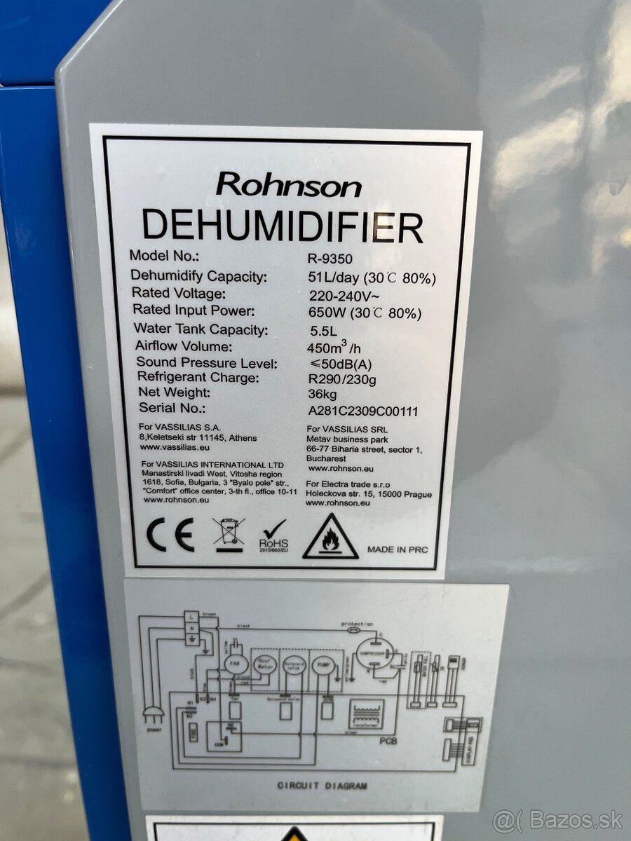 Stavebny odvlhcovač - 3