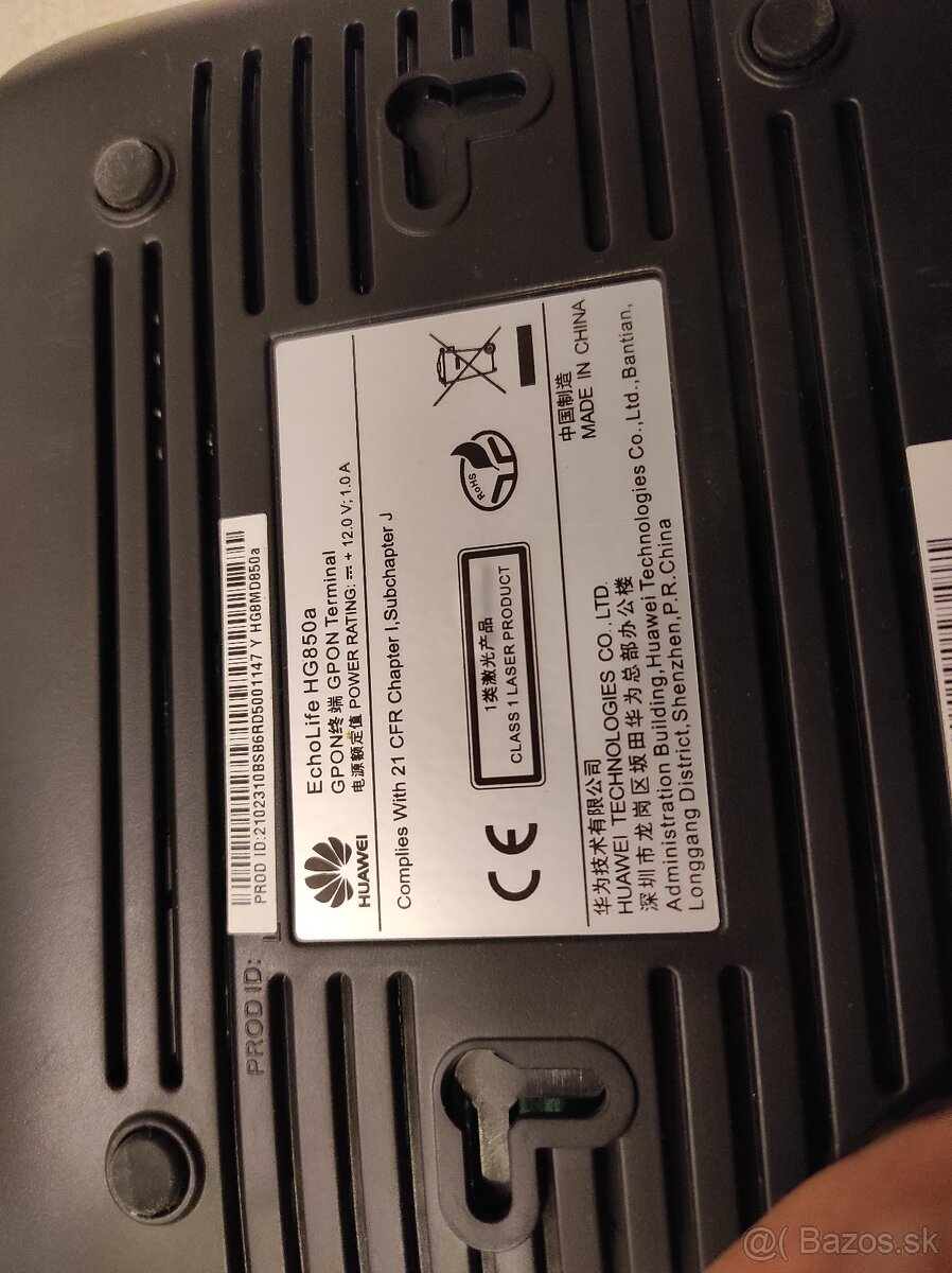router Huawei Echolife HG850a - 3