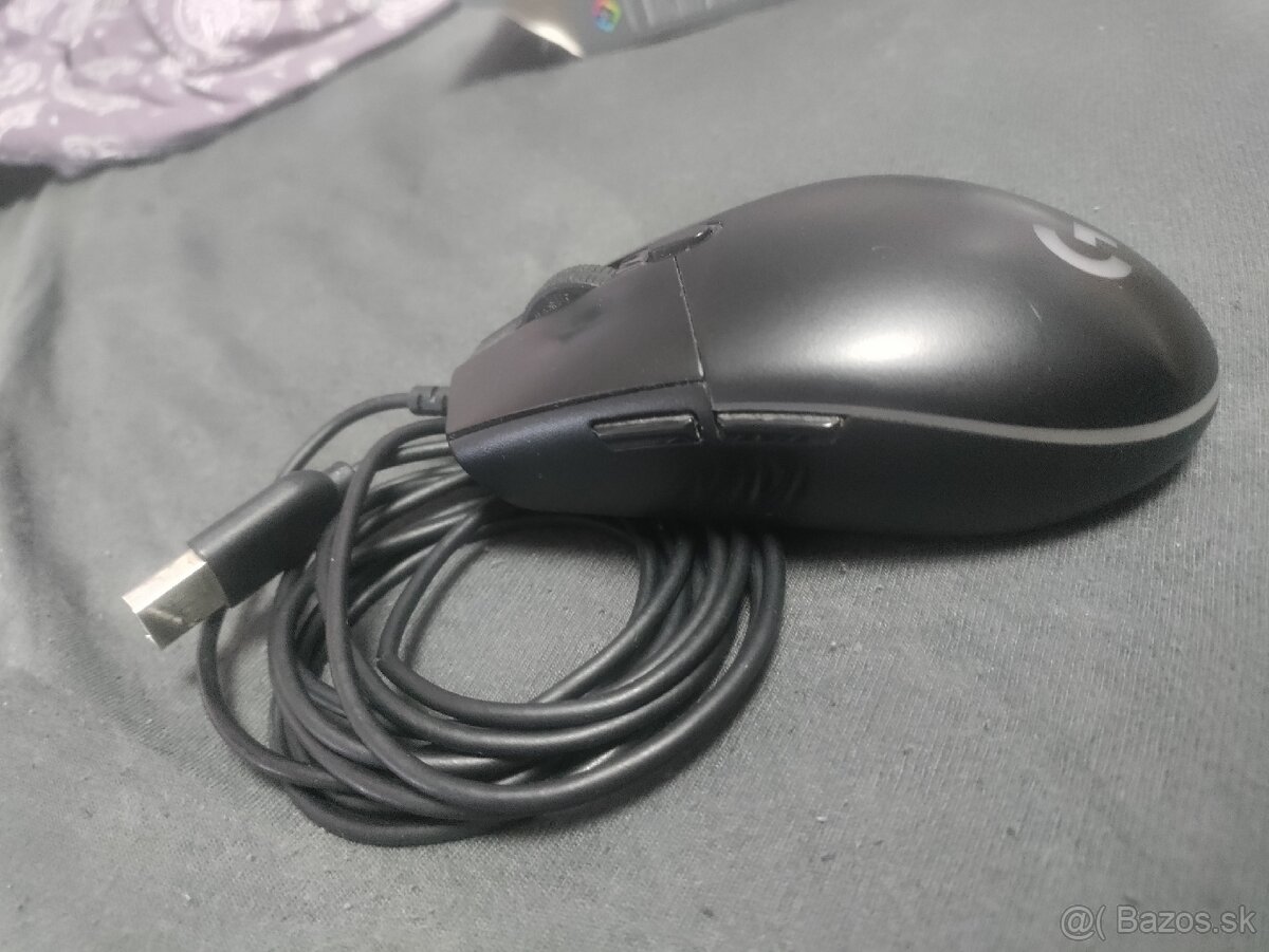 Počítačová myš Logitech G203 čierna - 3