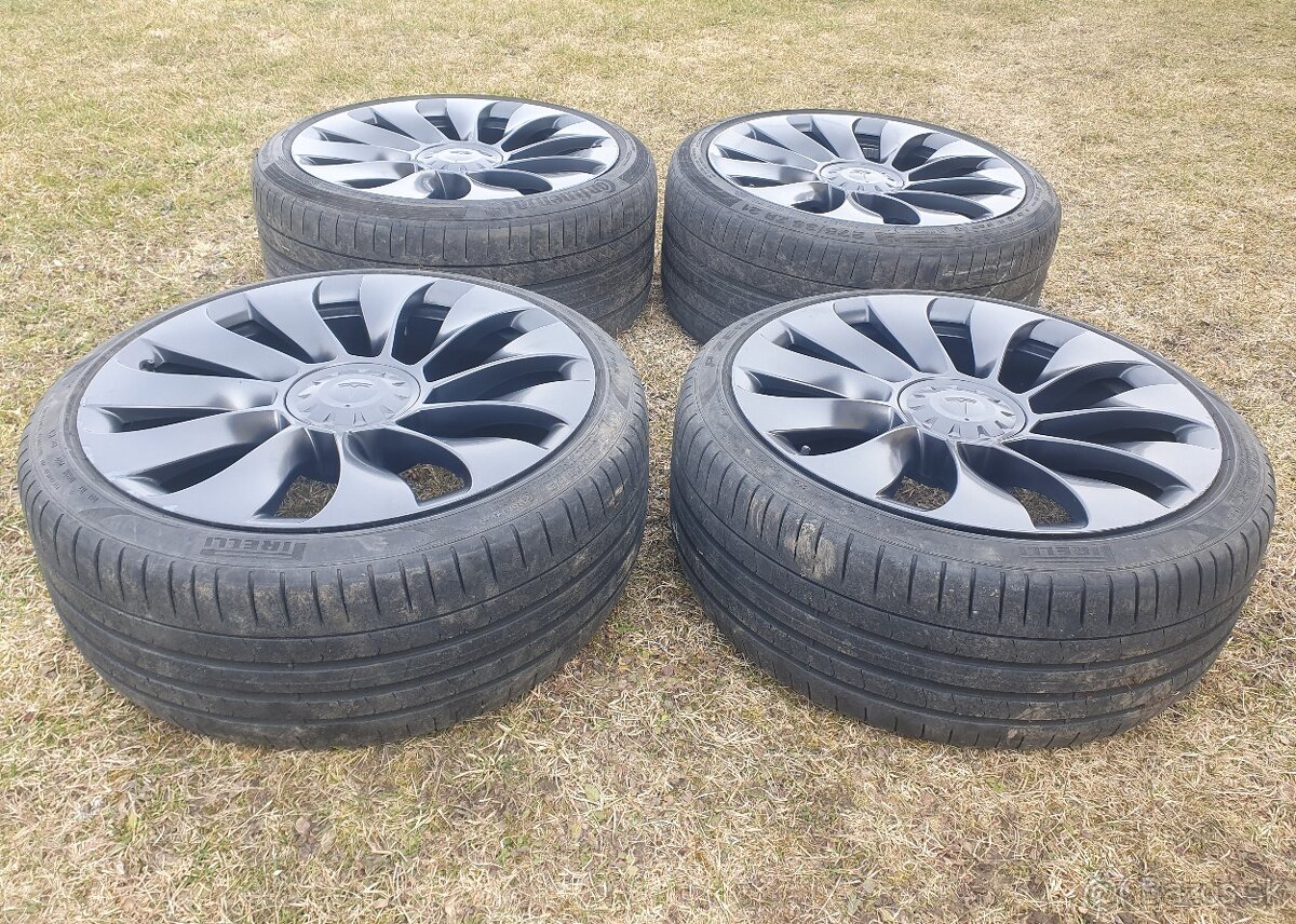 R 21" Performance "Uberturbine" Tesla letne - 3