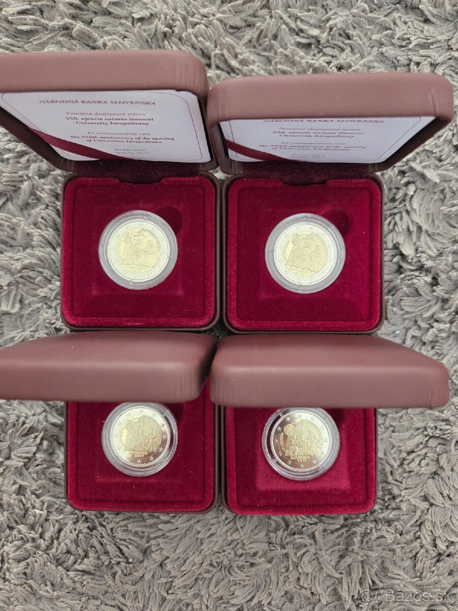 2€ pamätná minca Slovensko 2017 Proof - 3