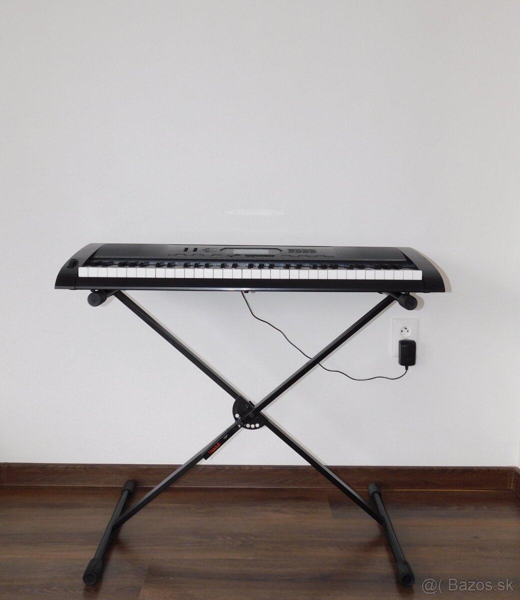 Casio CTK-3000 – klávesy so stojanom a adaptérom - 3