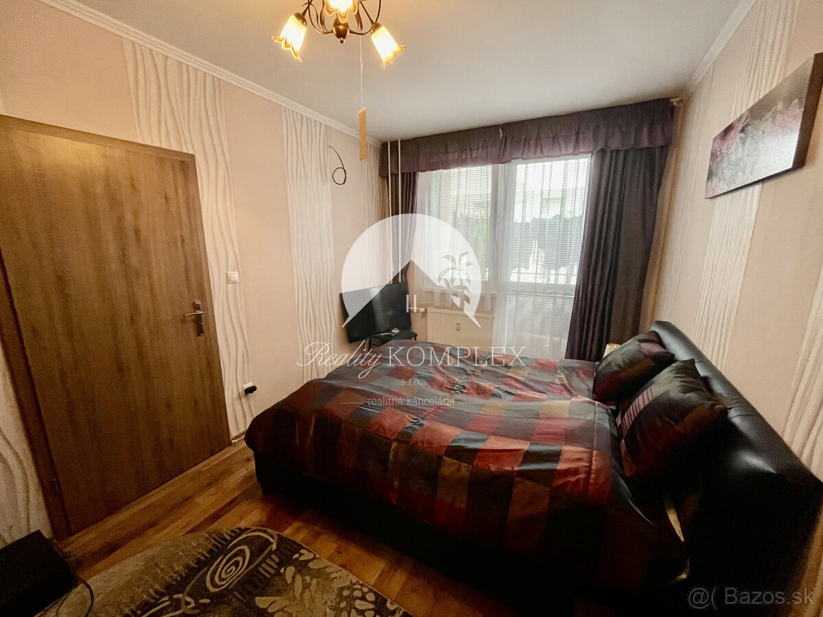 Reality KOMPLEX s.r.o. Vám ponúka 3-izbový byt s loggiou po - 3