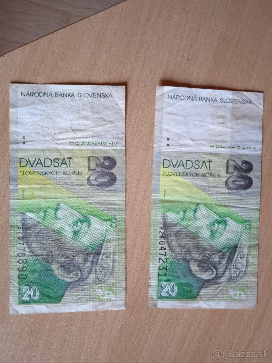 Predam Bankovky, 100,50,20 - 3