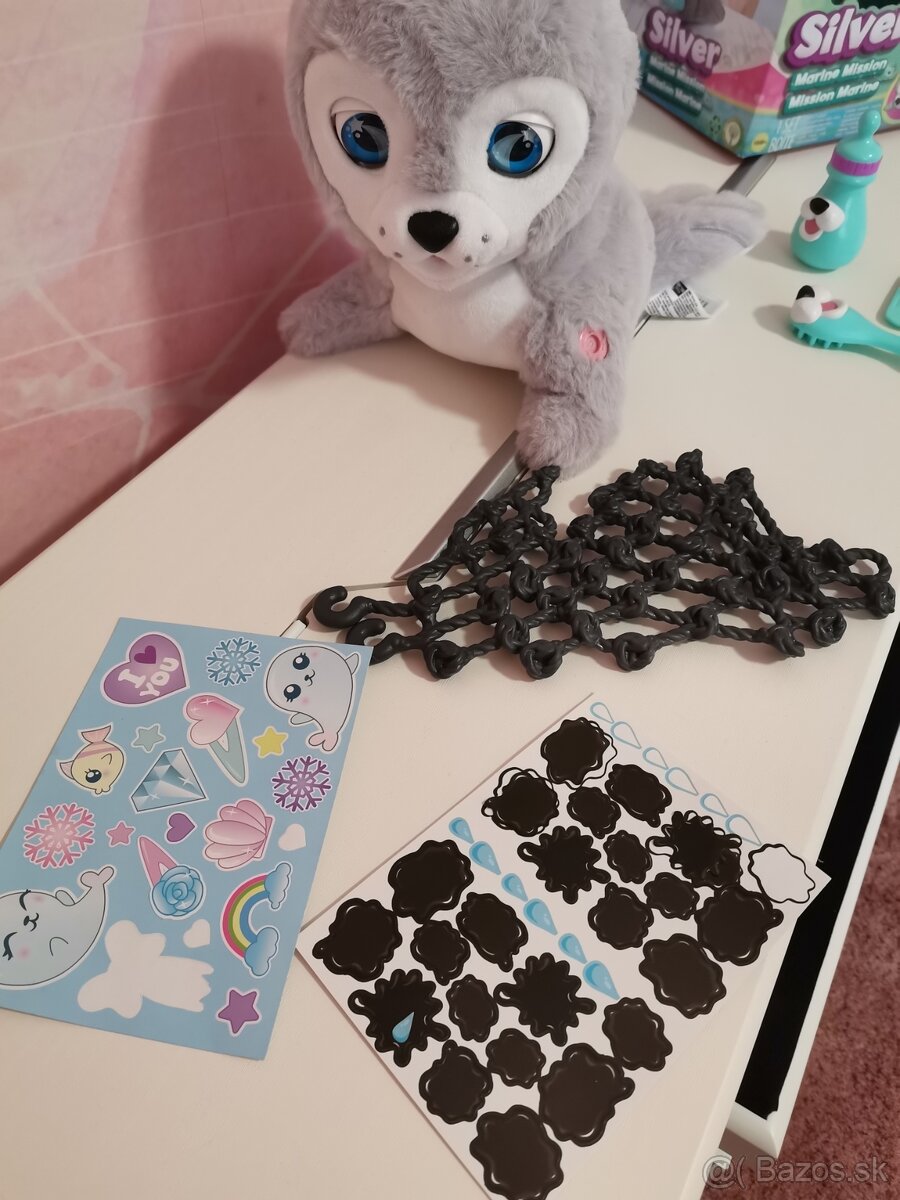 Interaktívny plyšový baby tuleň - 3