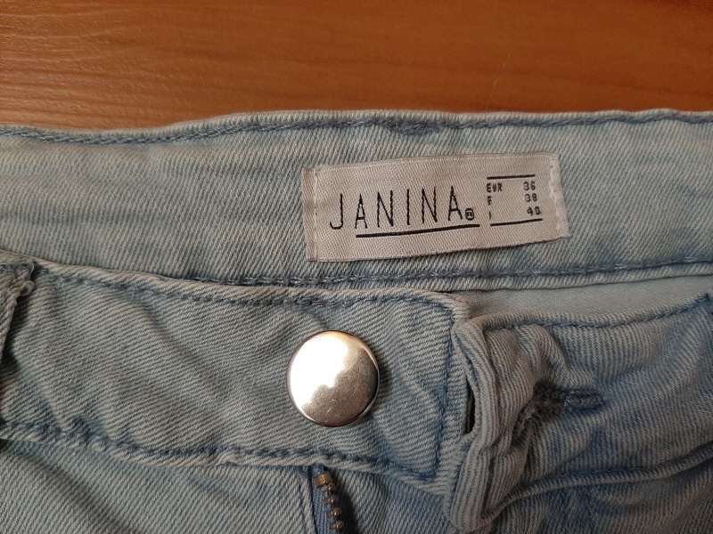 Dievčenské riflové kraťasy č.36 - 3