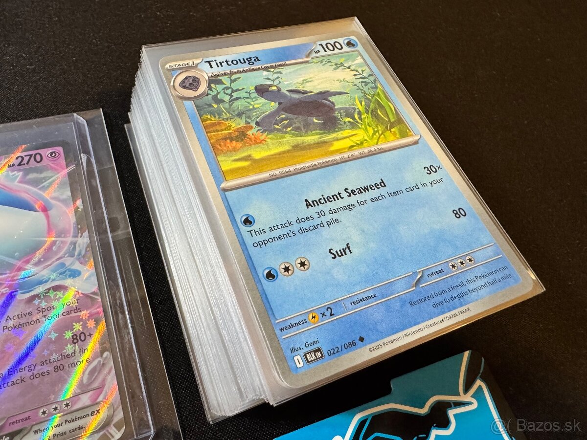 Pokemón MEGA balík (B): 100ks kariet v obaloch s EX + darček - 3