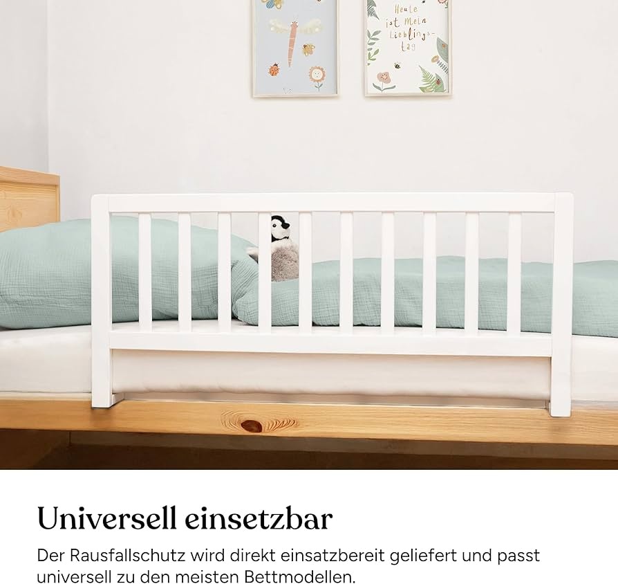 Zábrana na posteľ drevená - 3