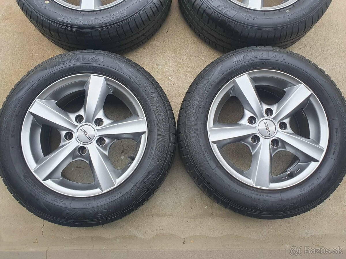 Elektróny DEZENT R15 114,3 x 5 ET40 6,5J - 3