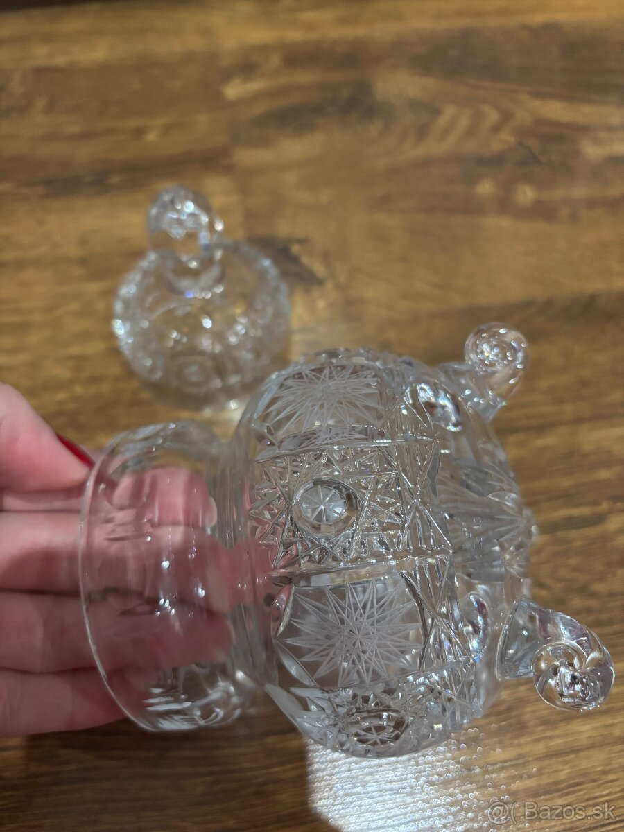Kryštalová cukornička - 3