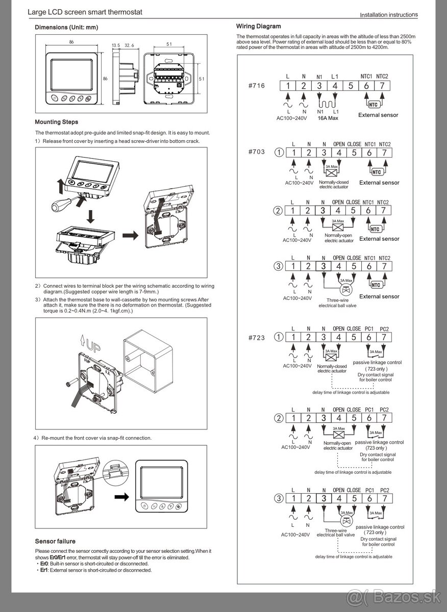 Predám izbovy termostat - 3