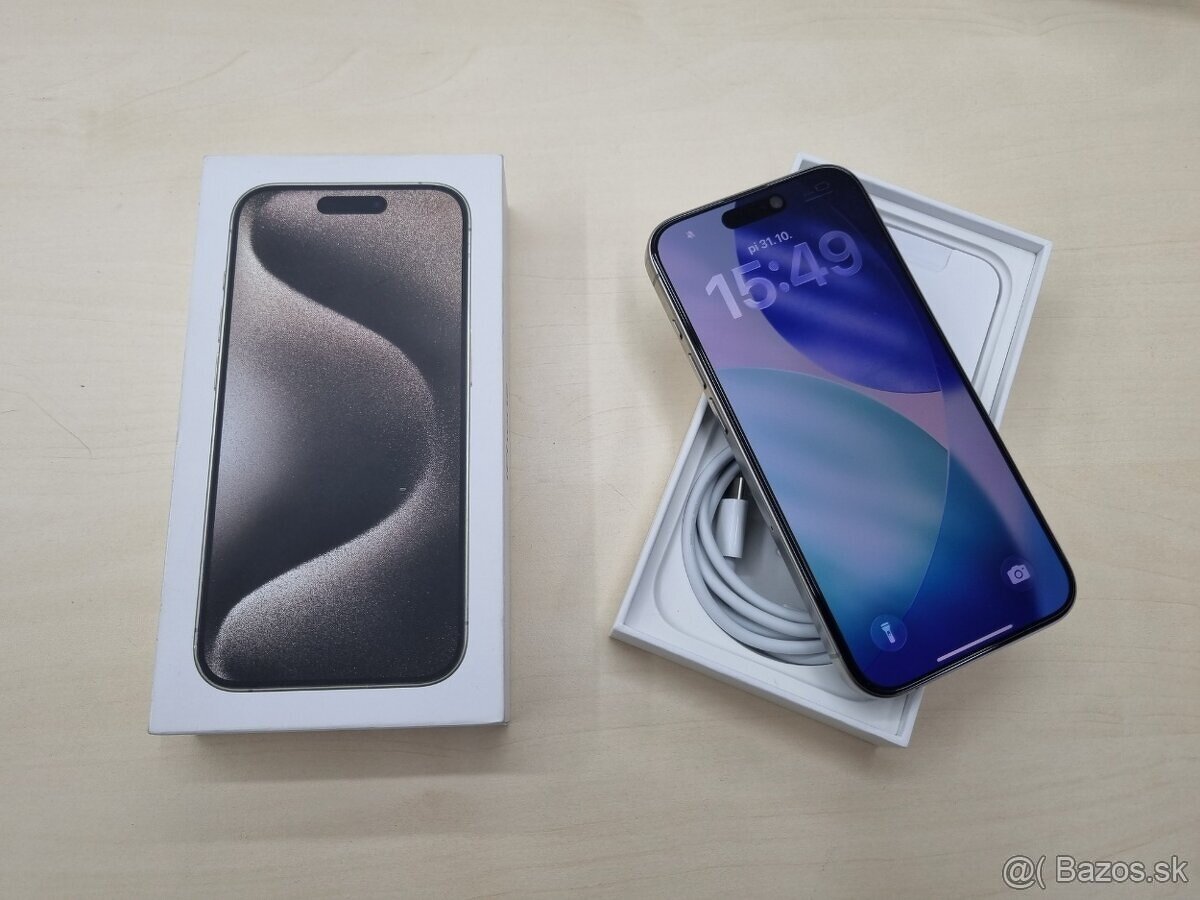 Apple iPhone 15 Pro 512GB Natural Titanium - 3