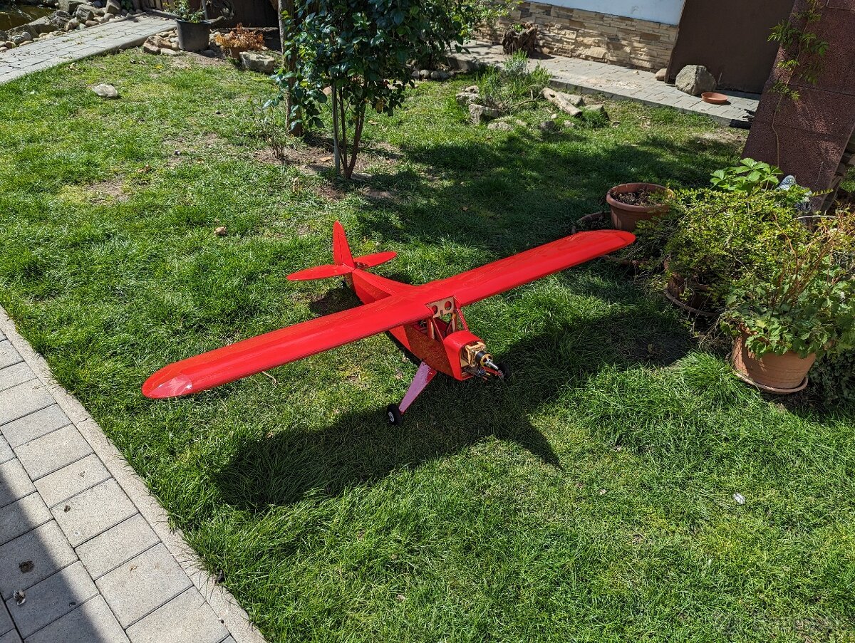 Cena dohodou - RC Piper J-3 Cub 40 1.7m Kit - 3