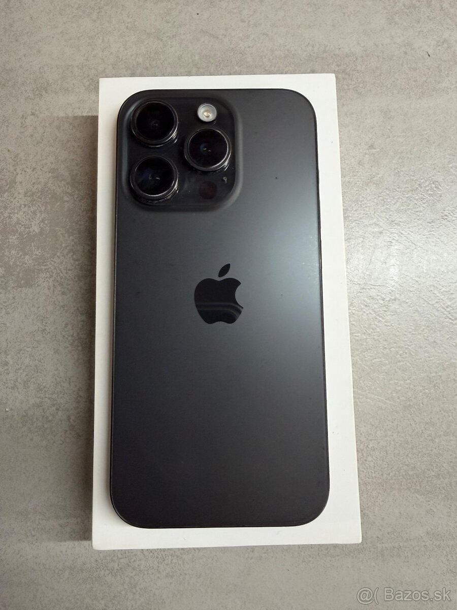 iPhone 15 pro, black titanium, 128GB - 3
