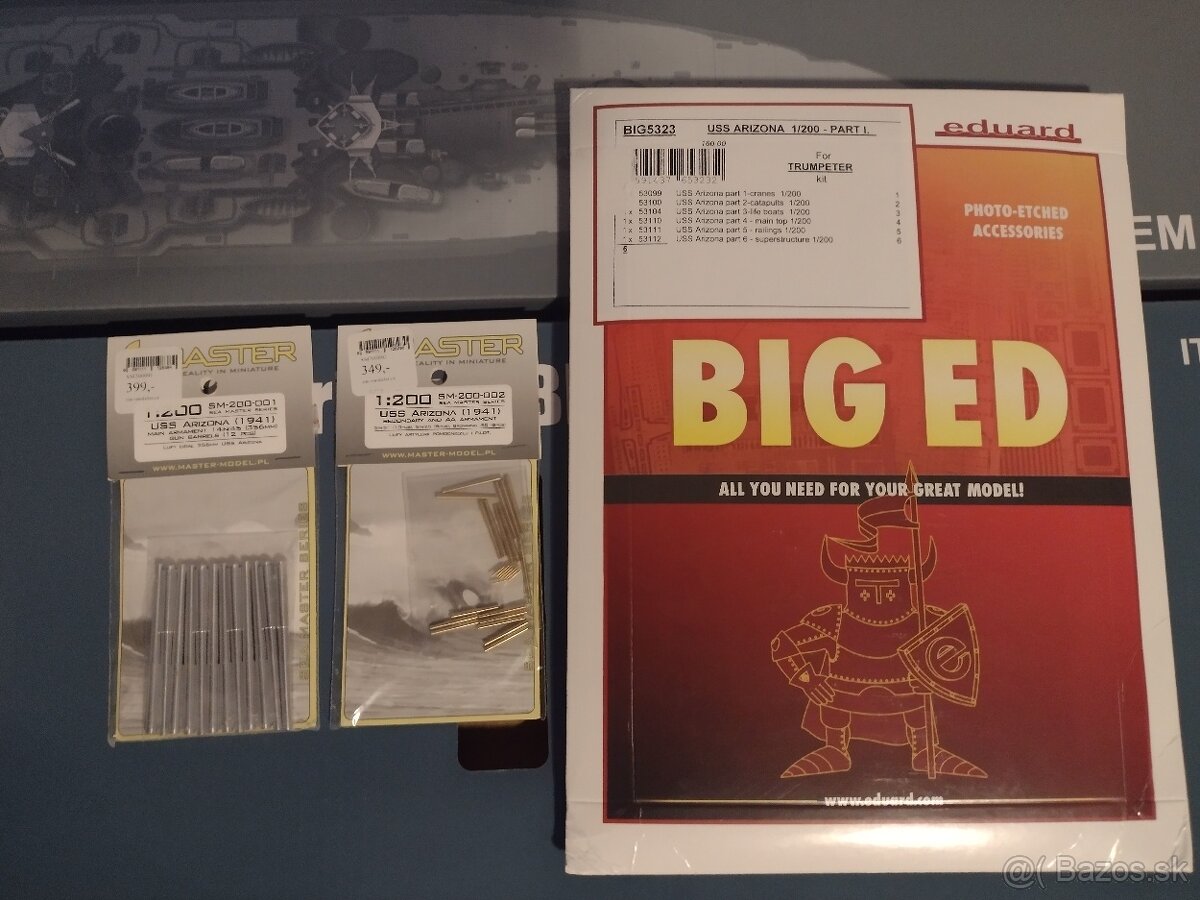 Plastikový model Arizona + doplnky 1:200 - 3