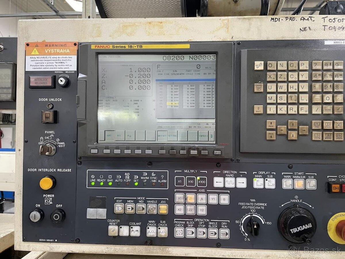 Soustružnický automat TSUGAMI BS12 (AE) - III (8648) - 3