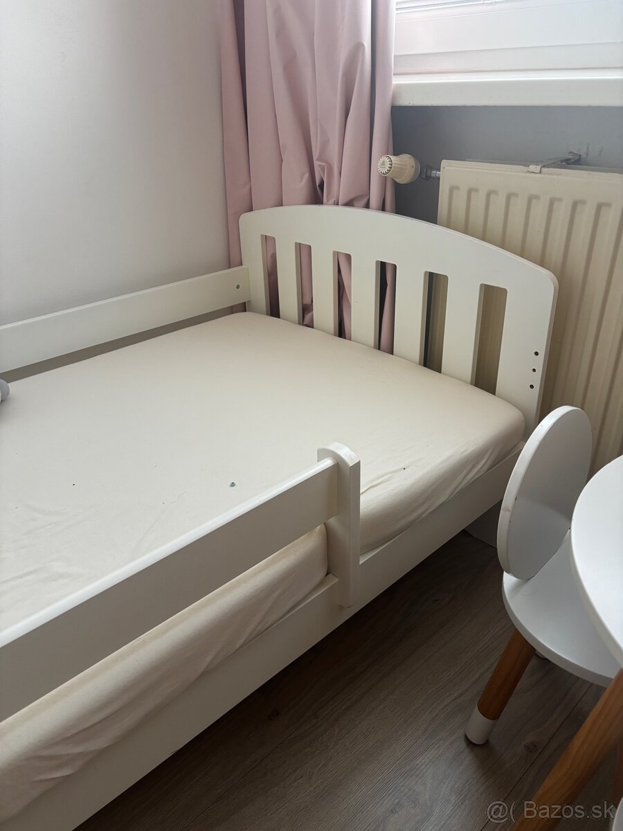 Detská posteľ biela 160 cm + matrac - 3