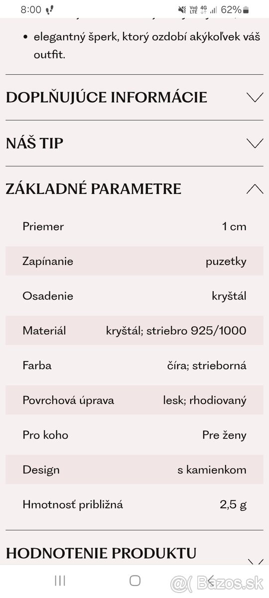 Hot diamonds nové náušnice - 3