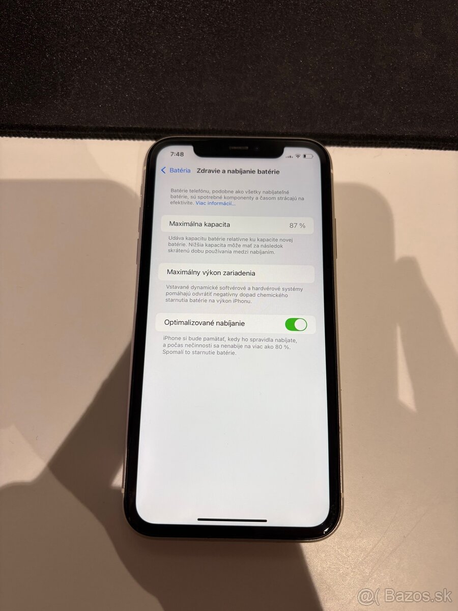 Predám iPhone 11 – biely, 128 GB - 3