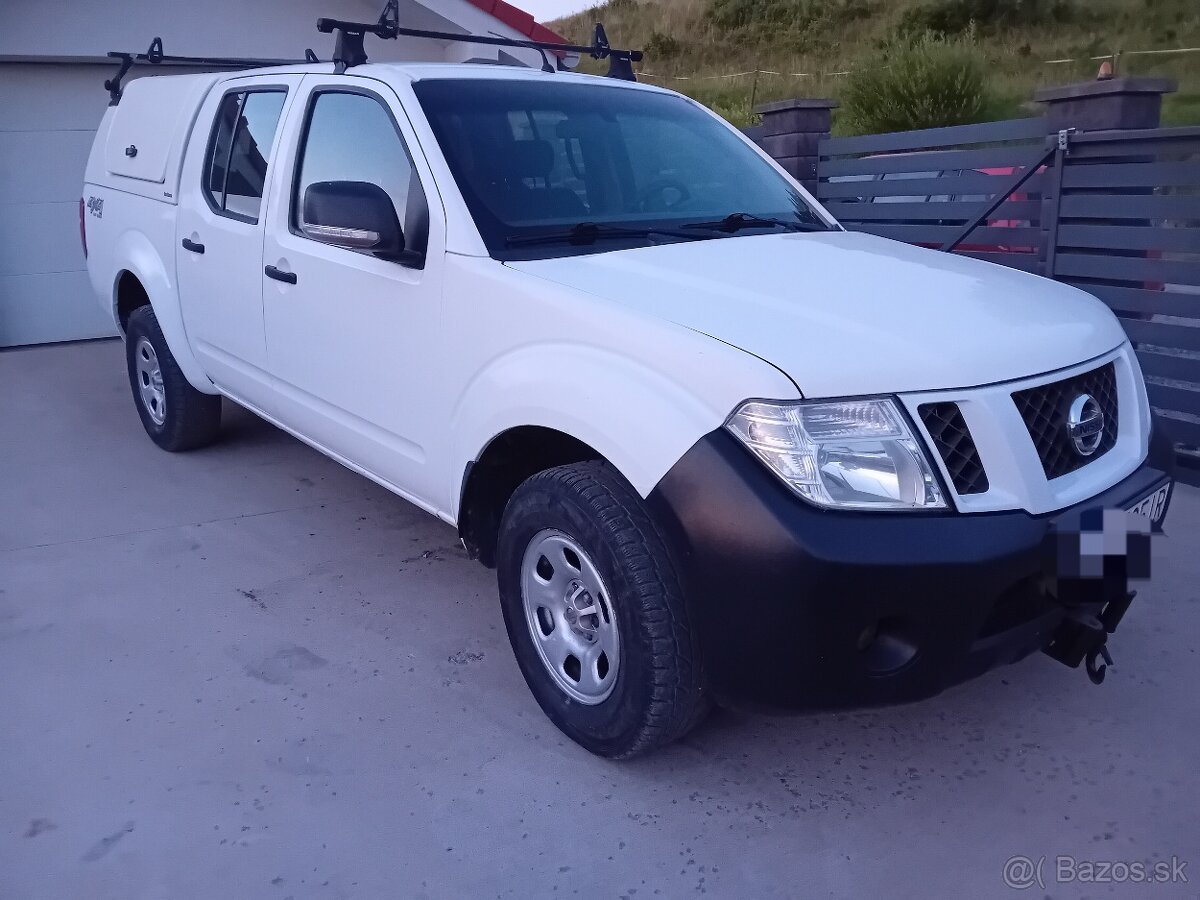 Predám Nissan Navara 4x4 2,5 dci 2013 DPH, 140 kw