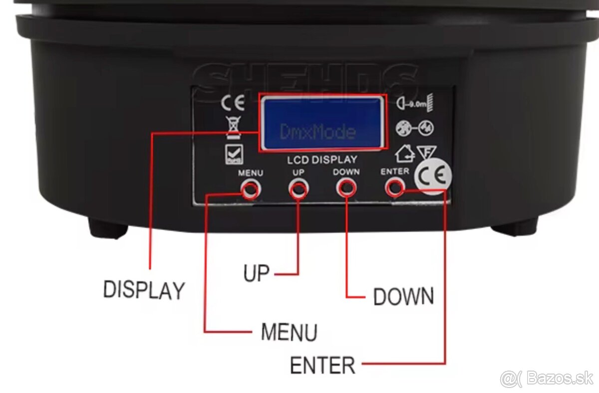 2x Led beam rotačná hlava 6x15W RGBW 4in1 - 3