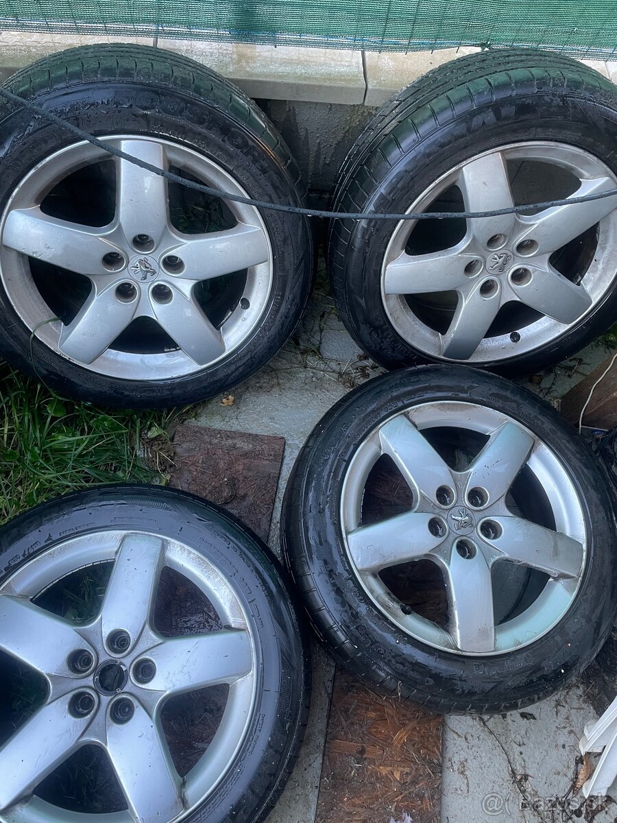 Letná sada diskov plus pneu Peugeot - 3
