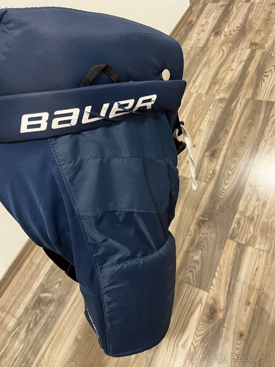 Predám hokejové nohavice zn: BAUER Supreme S27, navy-modrá. - 3