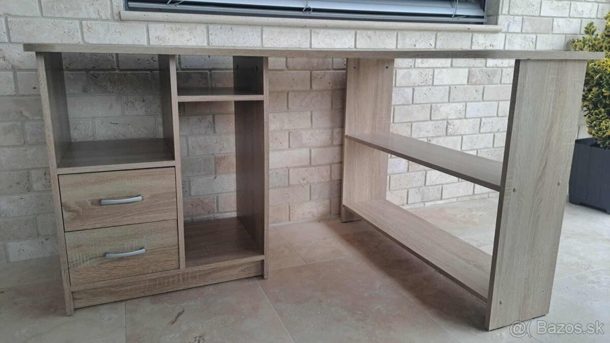 Rohový písací stôl - 3