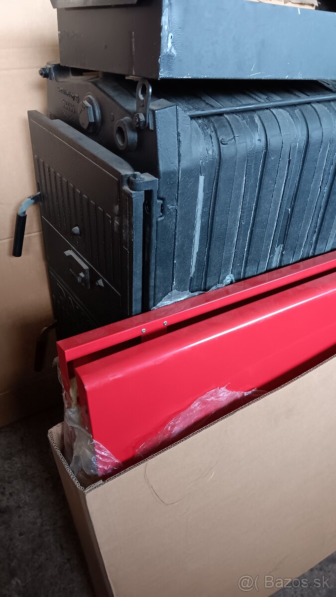 =NOVÝ= Liatinový kotol DAKON FB 32 6-článkový - 3