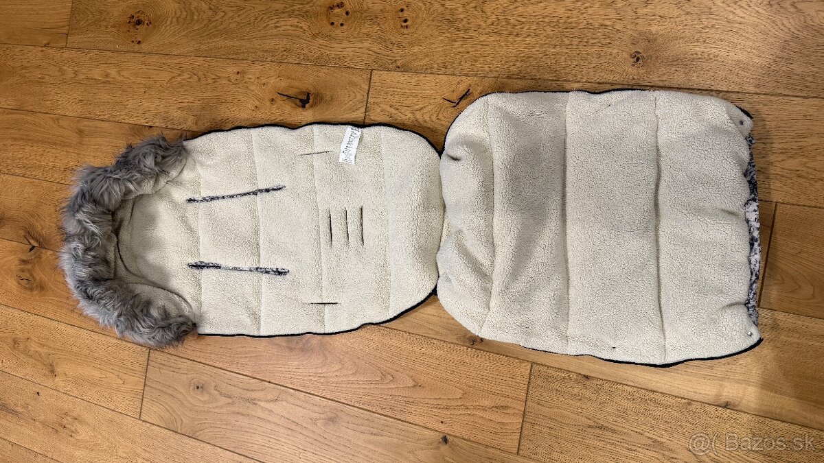 BABYMATEX Set fusak do kočíka a rukávnik s kožušinkou - 3