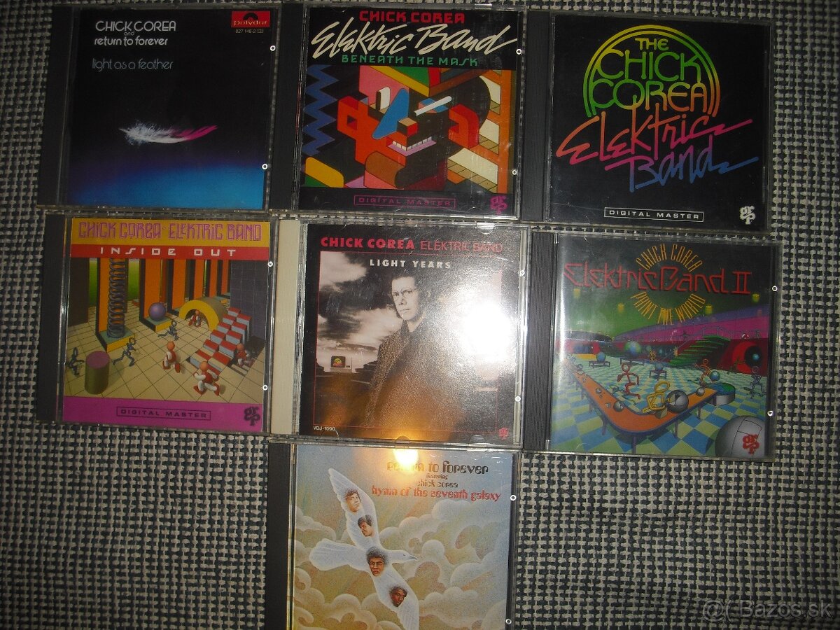 Predam zbierky CD USA Jazz Rock Electro Guitar fajnsmekrov - 3