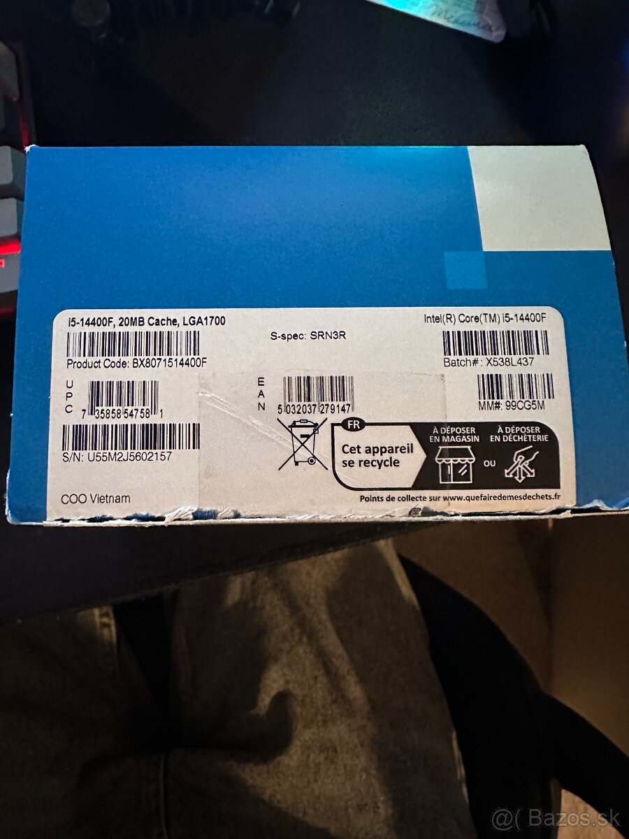 Intel core i5 14400F - 3