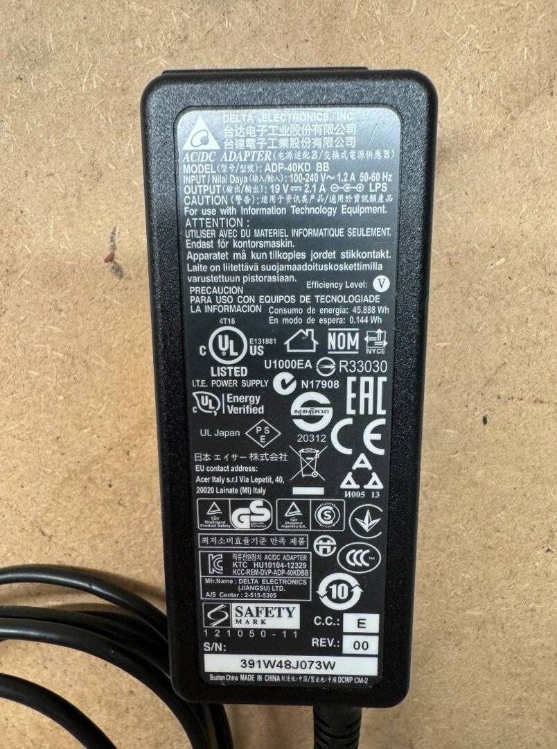 Nabíjačka na notebook Acer 19V 1.58A - 3