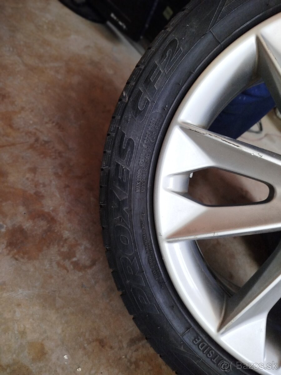 Predám elektróny+gumy 215/45r16 - 3