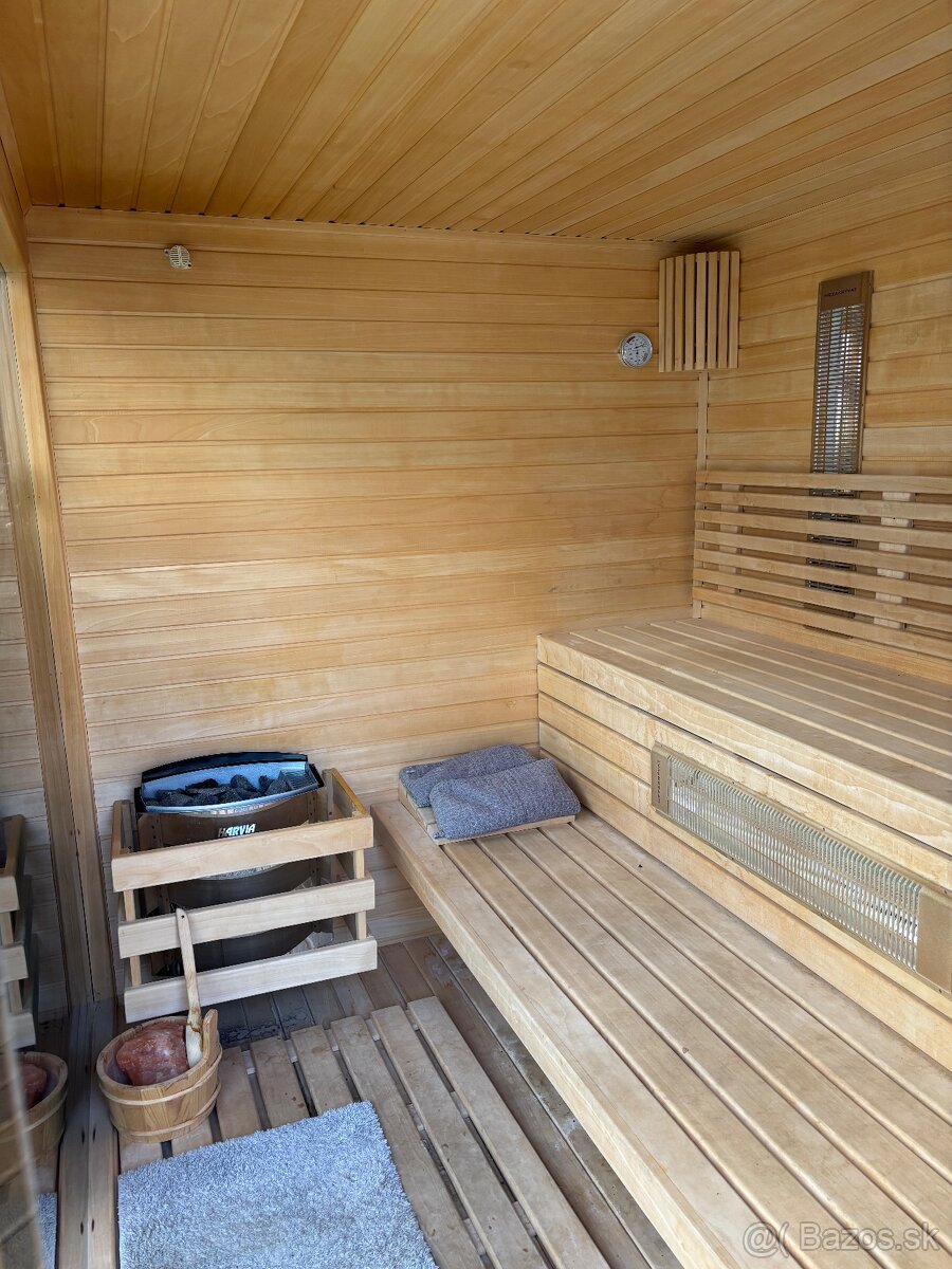 Fínska sauna+infra sauna - 3