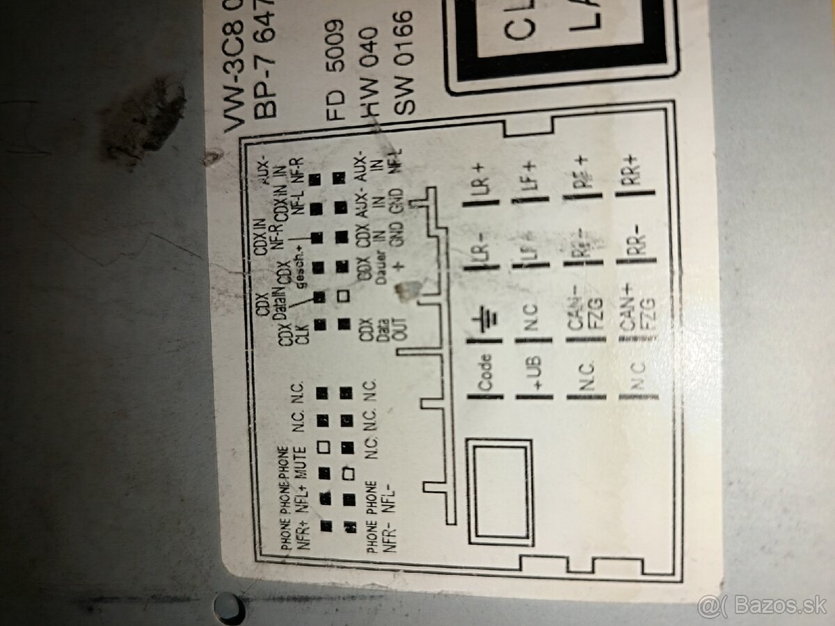 Autorádio Oktavia 2 - 3