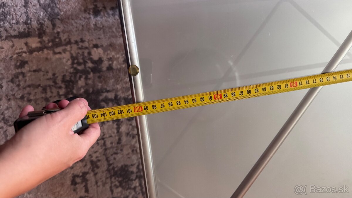 DARUJEM ikea sklenený stolík - 3