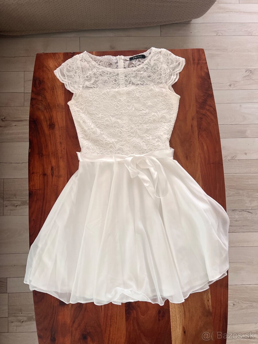 Spoločenské saty velkost 38 (M) - 3