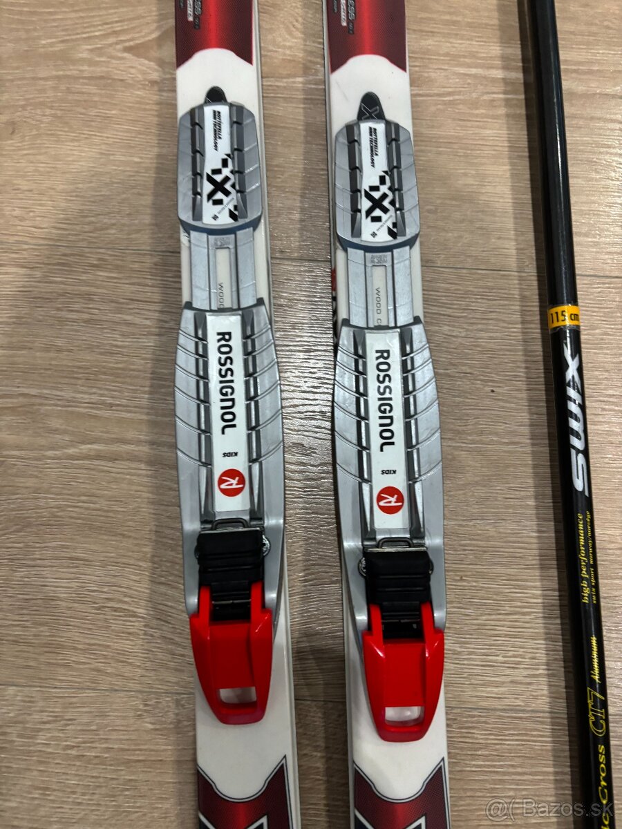 Detské bežky Rossignol 160cm + bežecké palice swix 115cm - 3