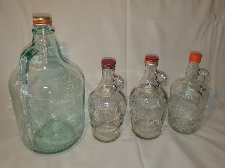 DEMIŽÓN SKLENENÝ 1L a 5L - 3