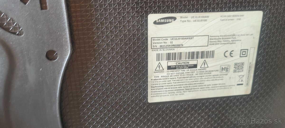 Predám TV LED Samsung UE32J5100AE+DO - 3