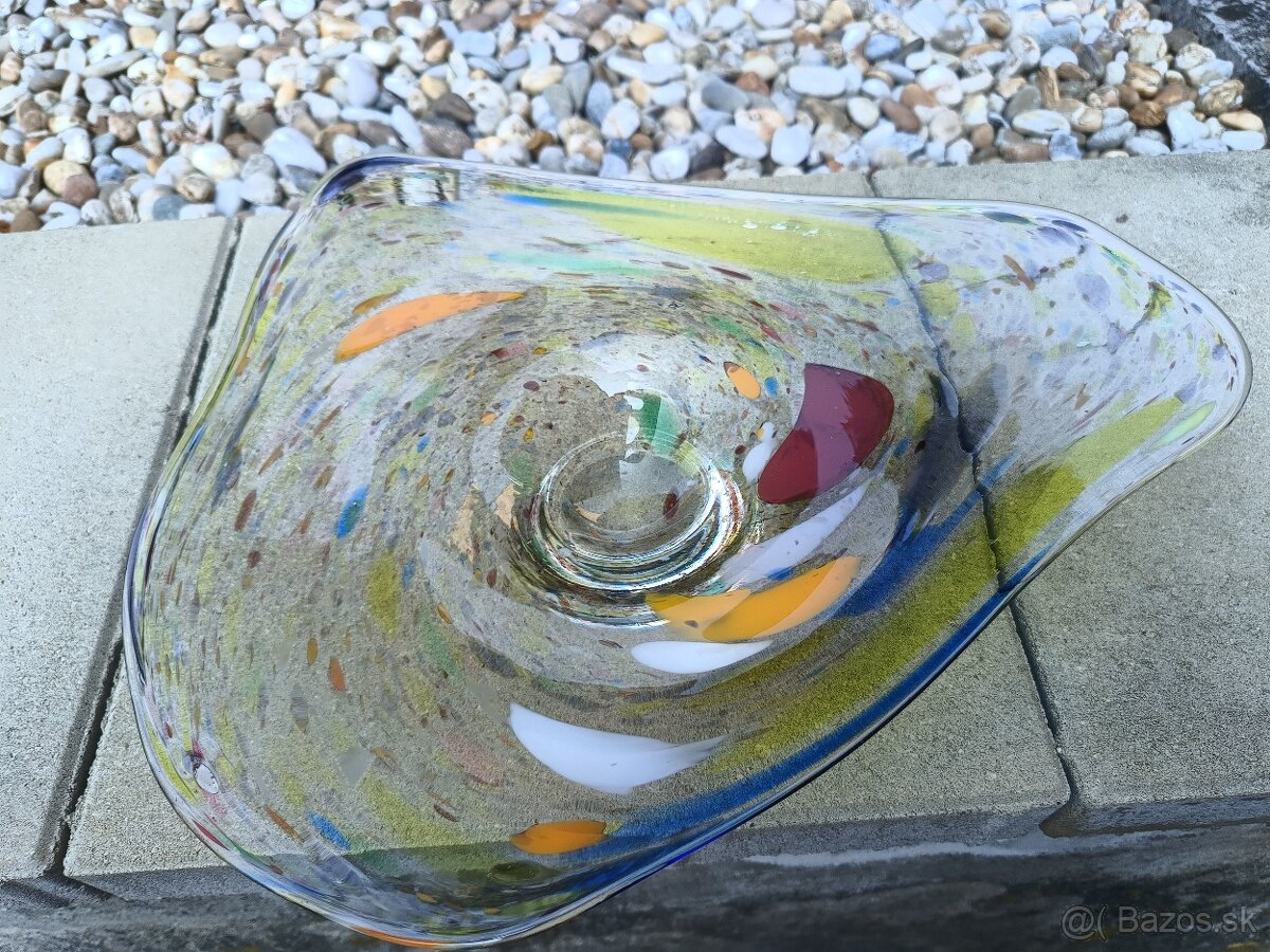 sklená misa - hutné sklo kolorované - 3