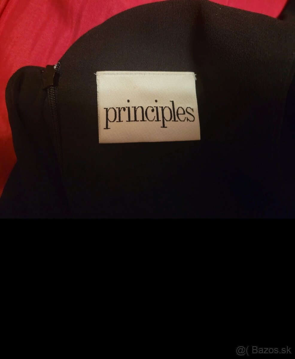 Čierne dámske spoločenské šaty značky Principles - 3