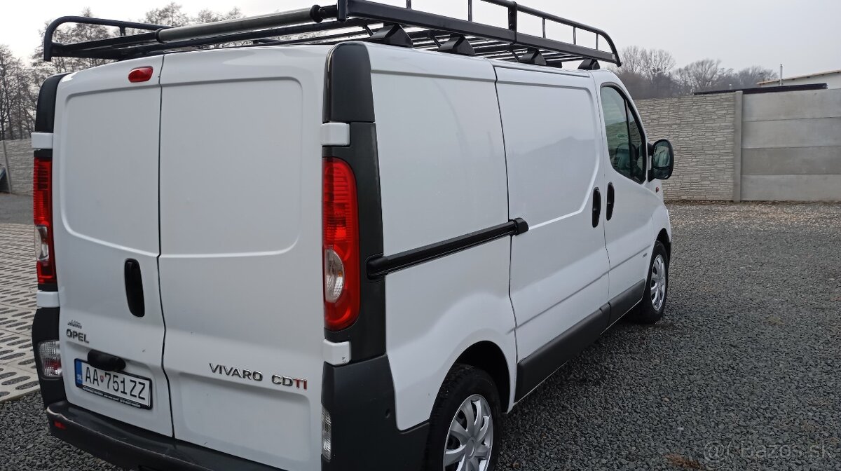 Predám Opel Vivaro Trafic 2.0 CDTI 84KW r.v. 2013 L1H1 - 3