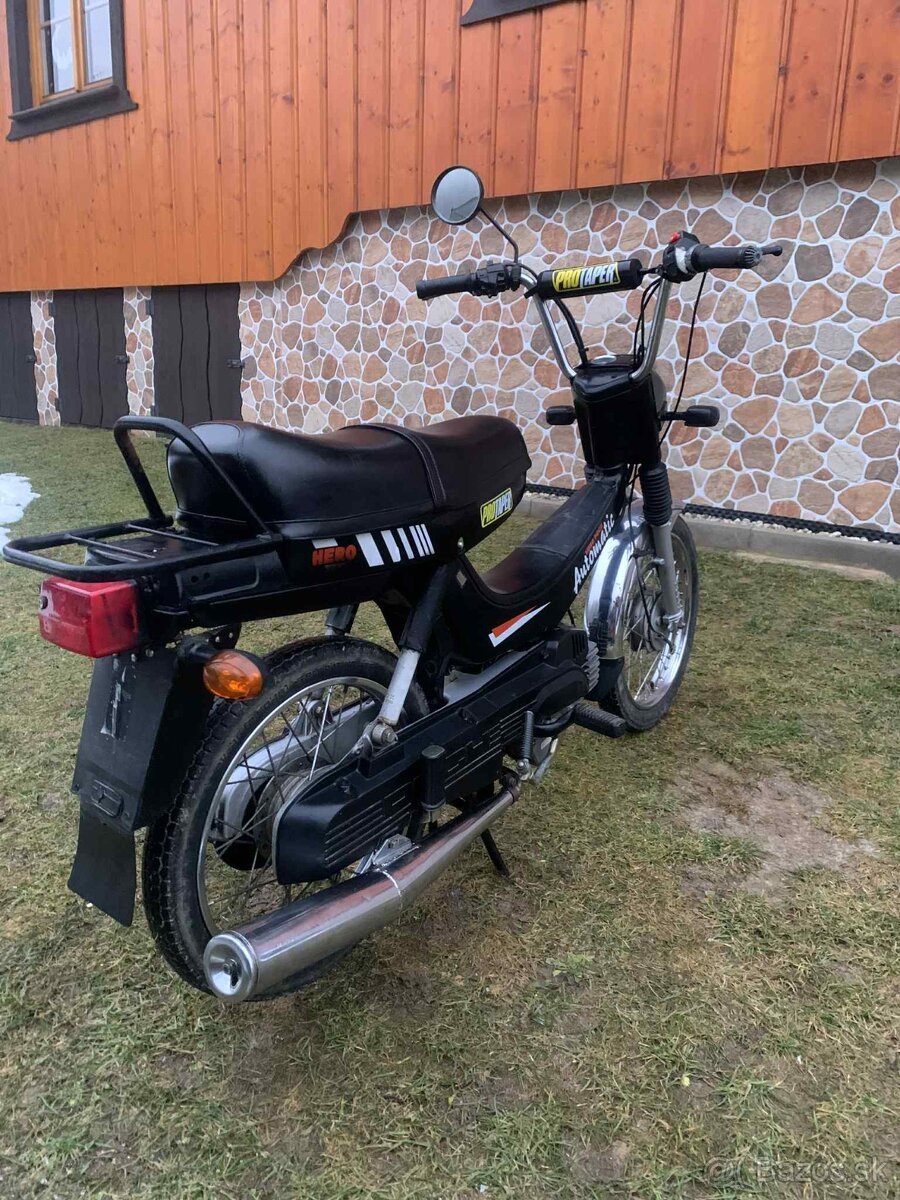 Predám motorku Hero puch automatic - 3